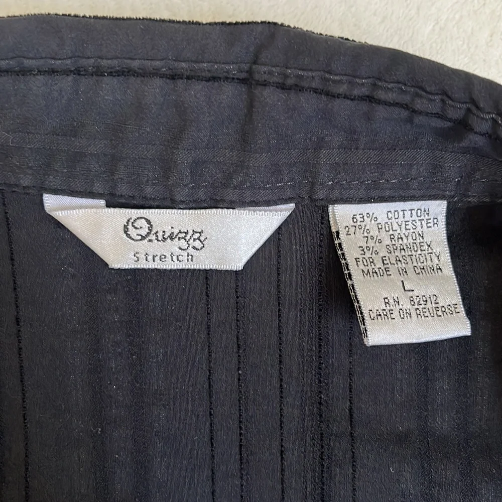 Women’s Stretch Blouse Size Large - Picture 8 of 9